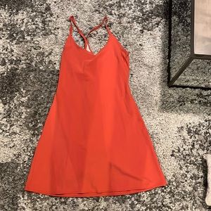 Pink Outdoor Voice Exercise Dress